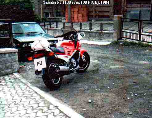 Yamaha FJ 1100 100 PS